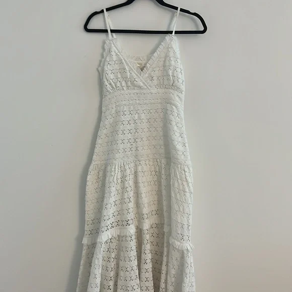 NWT Loveshackfancy Dua dress in antique white